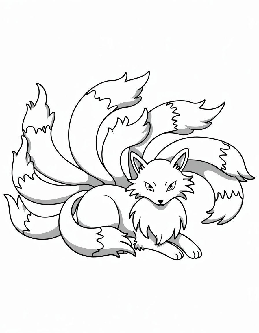 Relaxing Ninetales